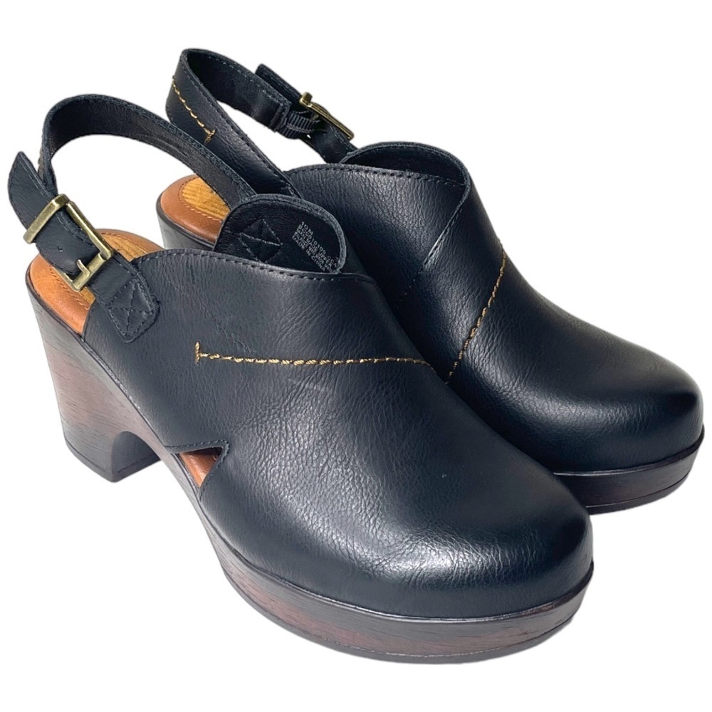 Like New boc by Born Cecila Platform Clog, Black, Size 10